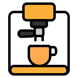 Coffee machine icon