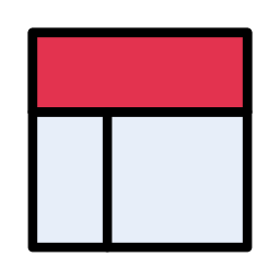 Grid outline icon