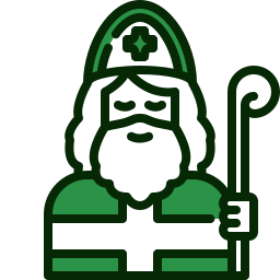 saint patrick Icône