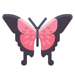 mariposa icono