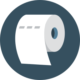 Roll paper icon