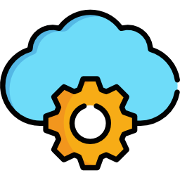 Cloud computing icon