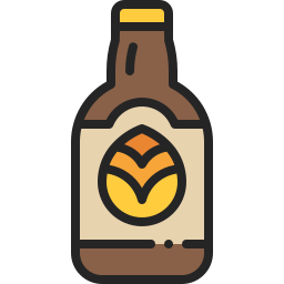 bouteille de bière Icône