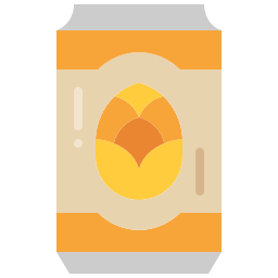lattina di birra icona