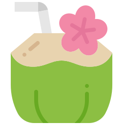 kokos drankje icoon