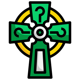 Celtic cross icon