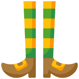 zapato de duende icono