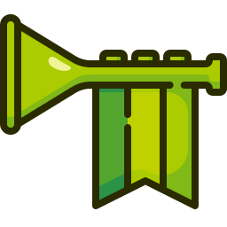trompeta icono