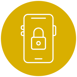 Mobile security icon