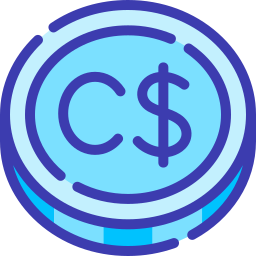 kanadischer dollar icon