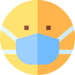 Medical mask icon