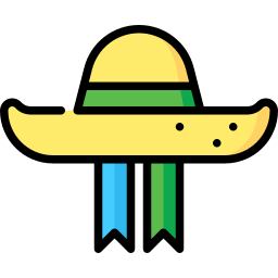 Straw hat icon