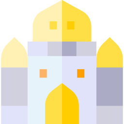 taj mahal icon