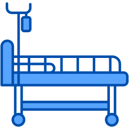 Hospital bed icon