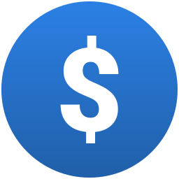 Dollar sign icon