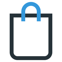 Shopping bag icon