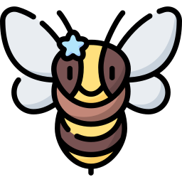 abeja icono