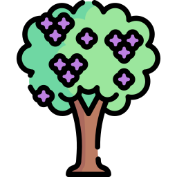 liliowy ikona