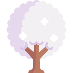 drzewo migdałowe ikona