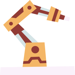braço robótico Ícone