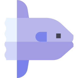 pesce luna icona