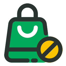 Shopping bag icon