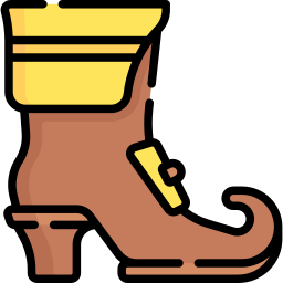 zapato de duende icono