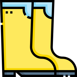botas de lluvia icono