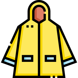 imperméable Icône