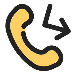 Call forwarding icon