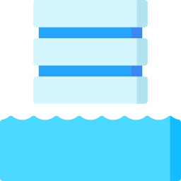 Data lake icon