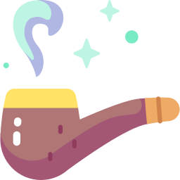 Smoking pipe icon