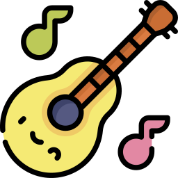 guitarra icono