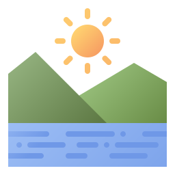 paisaje icono