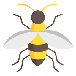 abeja icono