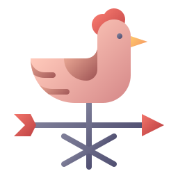 Weathercock icon