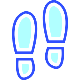 Footsteps icon