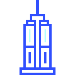 Empire state building icon