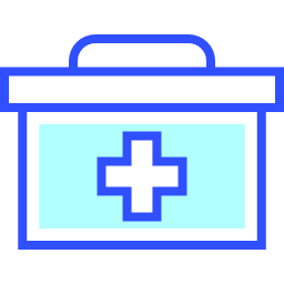 First aid kit icon