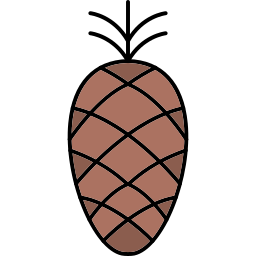 Pine cone icon