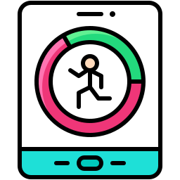 Step counter icon