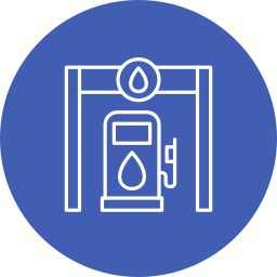 station-essence Icône