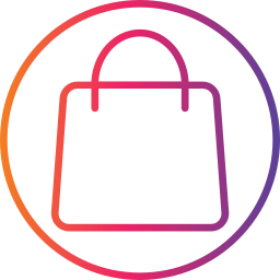 Shopping bag icon