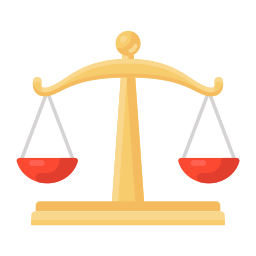 Balance scale icon