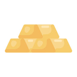 Gold bar icon