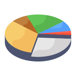 cirkeldiagram icoon