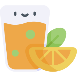 zumo de naranja icono