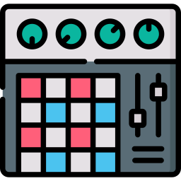 caja de ritmos icono