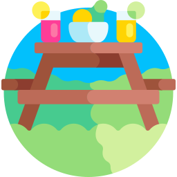 stół piknikowy ikona