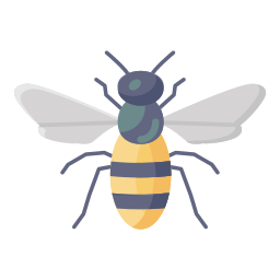 abeja icono